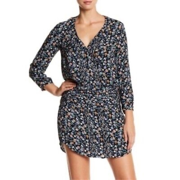 Veronica Beard Silk August Floral Boho Summer Mini Dress woman’s size 2 - Picture 1 of 12